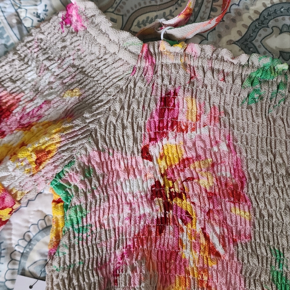 NWT Summer flower dress. - Picture 3 of 4
